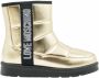 Love Moschino Ja24103 Enkelboots Enkellaarsjes Dames Goud - Thumbnail 3