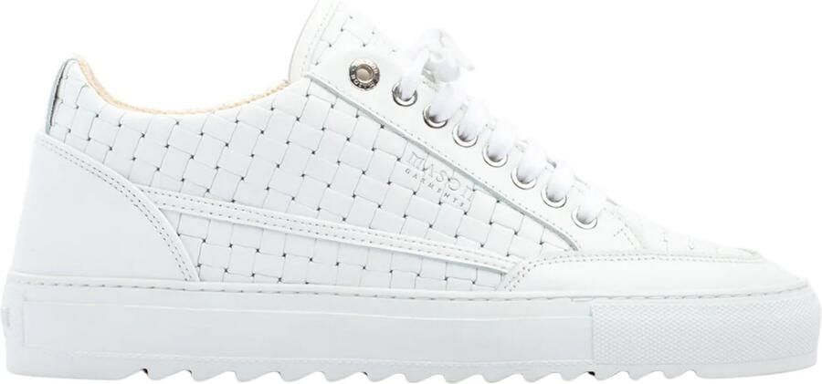Mason Garments Lage Sneakers Heren Tia Bardolino Maat: 46 Materiaal: Leer Kleur: Wit - Foto 2