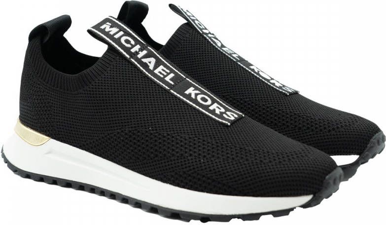 Schoenen Sneakers Instapsneakers Michael Kors Instapsneakers zwart-wit casual uitstraling 