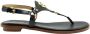 Michael Kors Zwarte String Sandalen voor Vrouwen Black Dames - Thumbnail 5