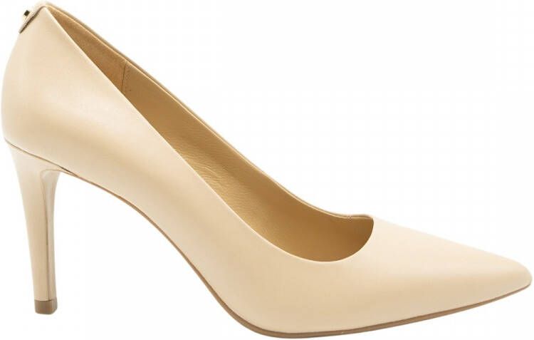 Michael Kors Alina Leren Décolleté in Blush Kleur Beige Dames - Foto 13