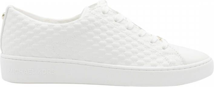 Michael Kors Allie Stride sneaker van canvas met leren details - Foto 19