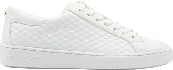 Michael Kors Allie Stride sneaker van canvas met leren details - Foto 20
