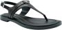 Michael Kors Mandy Thong Sandal Sandalen Dames Zwart - Thumbnail 3