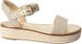 Michael Kors Dames Sandalen Richie Espadrille Champagne Goud - Thumbnail 3