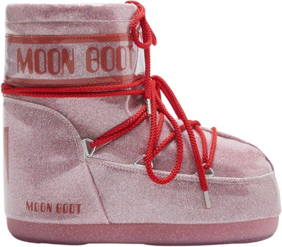 moon boot Snowboots Icon Low Pink Glitter