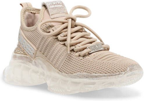 Steve Madden Roségouden Sneakers met Decoratieve Stenen Beige Dames - Foto 10
