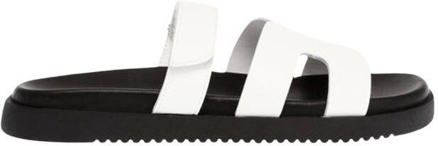 Steve Madden Leren slippers met klittenband model 'MISSILE'