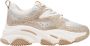 Steve Madden Dames Sneakers Privy Silver gold Cream Zilver - Thumbnail 9