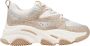 Steve Madden Dames Sneakers Privy Silver gold Cream Zilver - Thumbnail 5