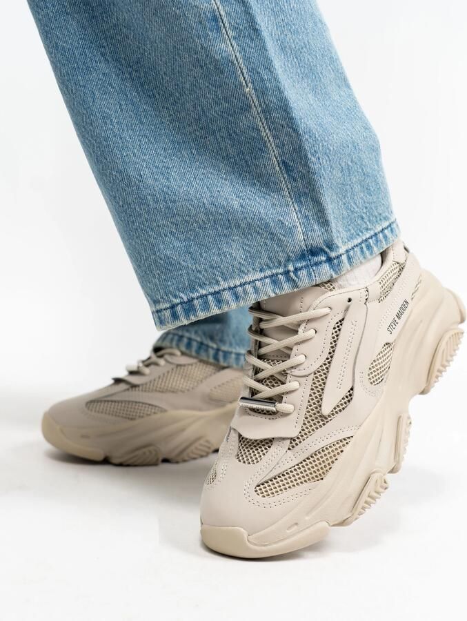 STEVE MADDEN Possession-E greige Grijs Kunststof Lage sneakers Dames - Foto 14