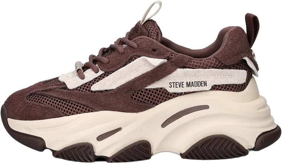 STEVE MADDEN Sneakers laag 'Possession' crème chocoladebruin - Foto 9