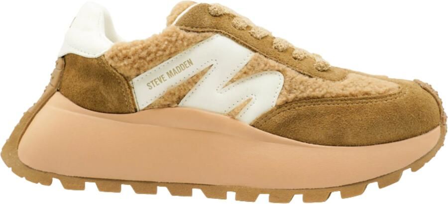Steve Madden Supercampo-f Sneakers Dames Bruin - Foto 7