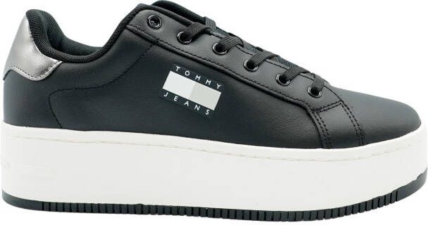 Tommy Hilfiger TJW Flatform Dames Sneaker Warm Stone - Foto 2