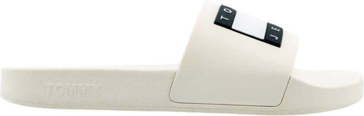 Tommy Hilfiger Jeans Flag Pool Slide Dames Slippers Groen - Foto 8