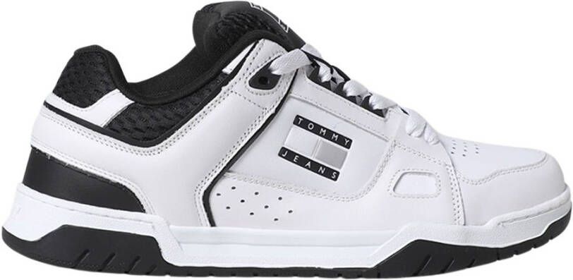 Tommy Hilfiger Tommy Jeans Skater Tongue Heren Sneakers Wit - Foto 5