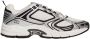 Tommy Hilfiger Metallic Hardloopsneaker Heren Zwart Zilver - Thumbnail 3