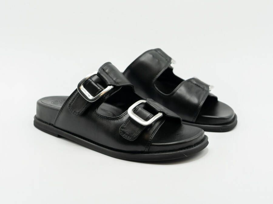 Unisa Cutler Double Buckle Slippers