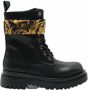 Versace Jeans Couture Vrouwenschoenen Ankle Boots 73Va3S64 Zs358 G89 Black Zwart Dames - Thumbnail 3