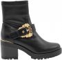 Versace Jeans Couture women& ankle boots booties Mia Baroque Zwart Dames - Thumbnail 6