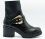 Versace Jeans Couture women& ankle boots booties Mia Baroque Zwart Dames - Thumbnail 33