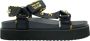 Versace Jeans Couture Plateau sandalen Black Dames - Thumbnail 3