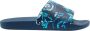 Versace Jeans Couture Versace Couture Heren Slippers Blauw 78YA3SQ4-ZS365 283 - Thumbnail 3