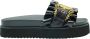 Versace Jeans Couture Versace Couture Dames Sandaal Zwart 78VA3SM1-ZS366 G89 - Thumbnail 31