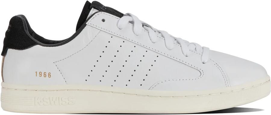 K-Swiss Lozan Klub Lth sneakers wit zwart