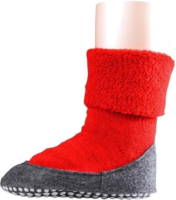 Falke Cosyshoe pantoffels rood kids Wol Meerkleurig 27-28