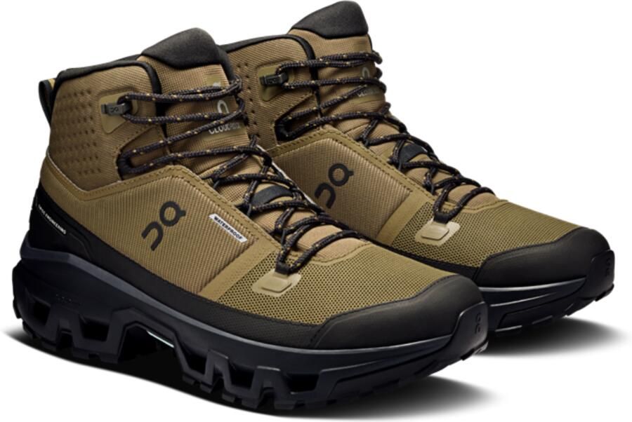 ON Cloudrock Mid WP Wandelschoen Heren waterdichte mid wandelschoenen Hunter Black