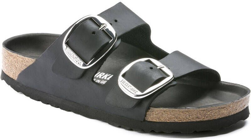 Birkenstock Arizona Big Buckle Zwart Vetleer Normaal Voetbed