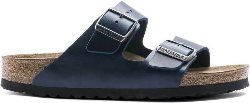 Birkenstock Arizona blauw geolied leer zacht voetbed regular sandalen uni (1013643) - Foto 5
