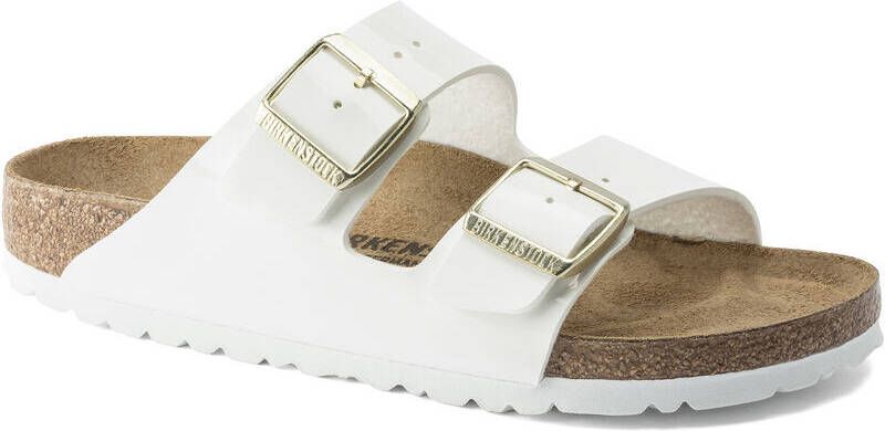 Birkenstock Arizona Wit Patent Normaal Voetbed