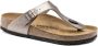 Birkenstock Gizeh Dames Slippers Graceful Taupe Regular fit | Taupe | Imitatieleer - Thumbnail 6