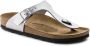 Birkenstock Gizeh Kids Slippers Hologram Silver Regular fit | Zilver | Imitatieleer - Thumbnail 8