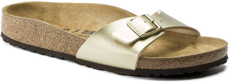 Birkenstock Madrid Goud Smal Voetbed