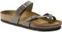 Birkenstock Groene zomersliders Stijlvol en comfortabel Green - Thumbnail 8