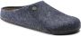 Birkenstock Zermatt Pantoffels Dark Blue Narrow fit | Blauw | Wolvilt - Thumbnail 32