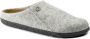 Birkenstock Pantoffels Zermatt Wolvilt Sloffen Standard Grijs Regular - Thumbnail 4