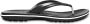 Crocs Sportieve Gestreepte Flip Sandaal met Logo Versiering Black - Thumbnail 5