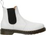Dr. martens 2976 Yellow Stitch Smooth White - Thumbnail 1