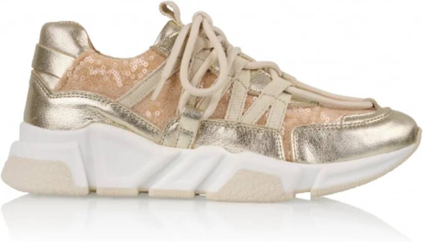 DWRS LABEL DWRS LOS ANGELES sequins Champagne Sneaker B9101