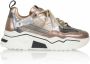 DWRS LABEL DWRS Pluto Stone Cipra Grijs Leer Lage sneakers Dames - Thumbnail 4