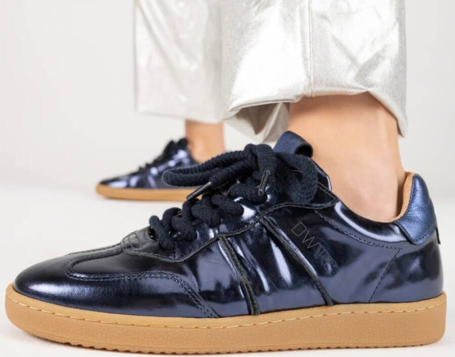 DWRS LABEL DWRS POONA navy metallic sneakers - Foto 4