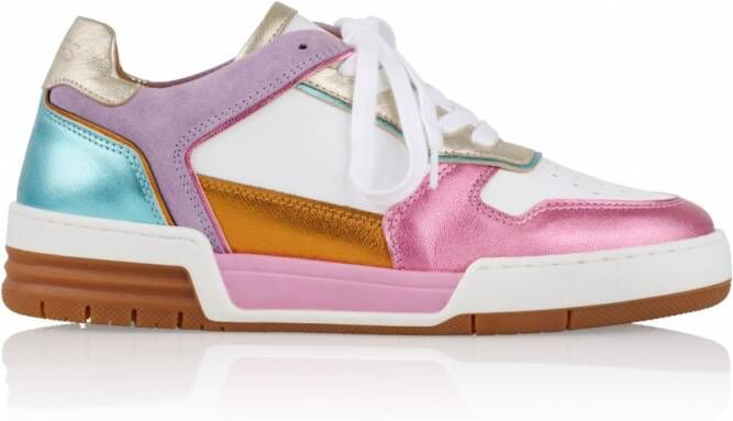 Dwrs label RUGBY Lila Pink Orange