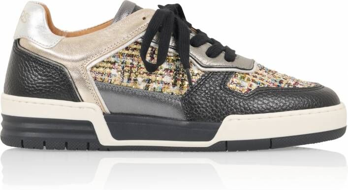 Dwrs label RUGBY tweed Black Stone