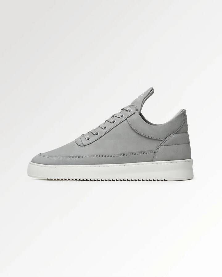 FILLING PIECES Lage Sneakers Heren Low Top Ripple Nubuck Maat: 40 Materiaal: Leer Kleur: Grijs - Foto 5