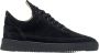Filling Pieces Lage Top Suède All Black Sneakers Black Heren - Thumbnail 2