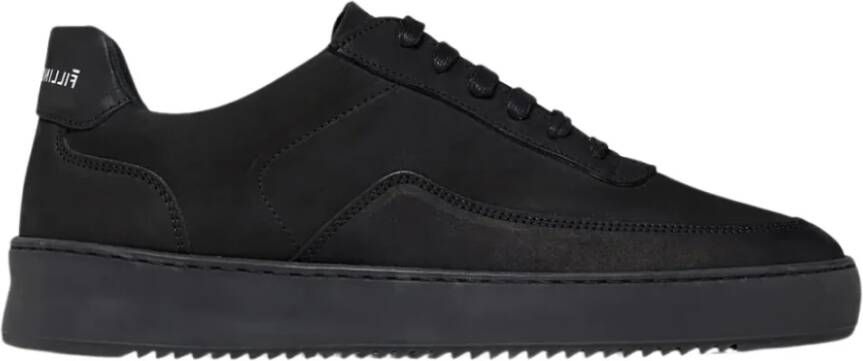 Filling Pieces Mondo 2.0 Ripple Nubuck All Black